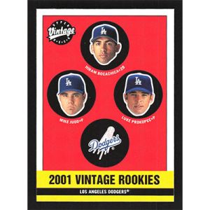 2001 Upper Deck Vintage #361 H. Bocachica/M. Judd/L. Prokopec