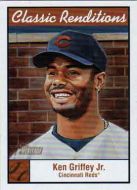 2001 Topps Heritage Classic Rendentions #CR10 Ken Griffey Jr. 