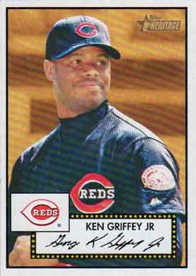 2001 Topps Heritage #200 Ken Griffey Jr. 