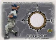 2002 Upper Deck Global Swatch #GS-CP Chan Ho Park Jersey 