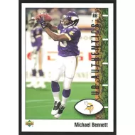 2002 UD Authentics #49 Michael Bennett