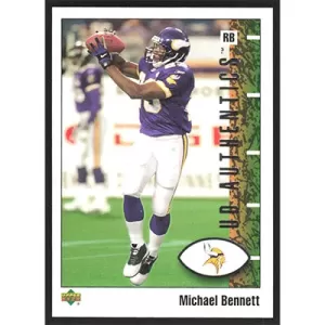 2002 UD Authentics #49 Michael Bennett