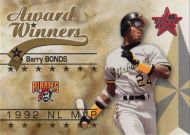 2002 Leaf Rookies & Stars #270 Barry Bonds 1992 MVP