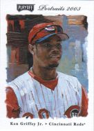 2003 Playoff Portraits #30 Ken Griffey Jr. 