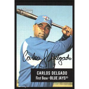 2003 Bowman Heritage Facsimile Signature #127 Carlos Delgado