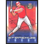 2003 Fleer Focus Jersey Edition Franchise Focus #15 Pat Burrell