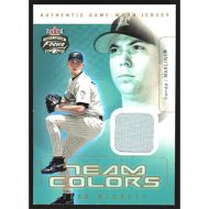 2003 Fleer Focus Jersey Edition Team Colors #TC-JB Josh Beckett Jersey