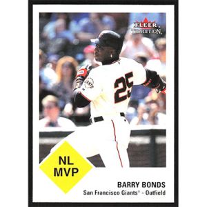2003 Fleer Tradition #417 Barry Bonds Award Winner