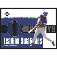 2003 Upper Deck Leading Swatches #LS-CD Carlos Delgado Jersey