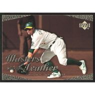 2003 Upper Deck Masters with the Leather #L8 Eric Chavez