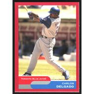 2004 Bazooka Red Chunks #162 Carlos Delgado White Jersey