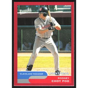 2004 Bazooka Red Chunks #289 Rodney Choy Foo First Year