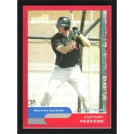 2004 Bazooka Red Chunks #298 Anthony Acevedo First Year