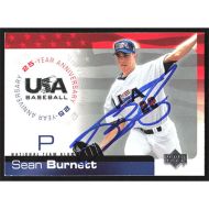 2004 USA Baseball 25th Anniversary #USA-31 Sean Burnett Autographed