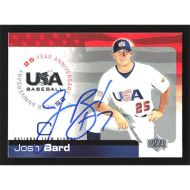 2004 USA Baseball 25th Anniversary #USA-9 Josh Bard Autographed