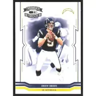 2005 Throwback Threads #122 Drew Brees