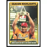 2005 Topps Update #UH113 Bobby Abreu Season Highlights