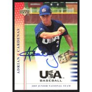 2005 USA Baseball Junior National Team #USA-89 Adrian Cardenas Autographed