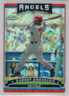 2006 Topps Chrome X-Fractor #131 Garret Anderson 