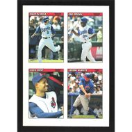 2006 Bazooka 4 on 1 Stickers #43 D. DeJesus/E. Brown/C. Crisp/J. Burnitz Checklist