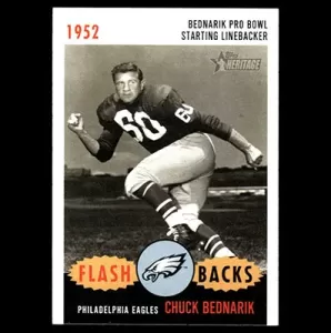 2006 Topps Heritage Flashbacks #FL-2 Chuck Bednarik