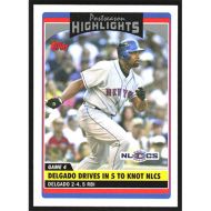 2006 Topps Update #UH188 Carlos Delgado Postseason Highlights