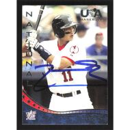 2006 USA Baseball #9 Darwin Barney Autographed