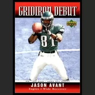 2006 Upper Deck Gridiron Debut #1GD-AV Jason Avant