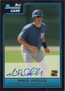 2006 Bowman Prospects #B114 Mike Aviles Autograph 