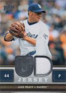 2008 Upper Deck UD Game Materials #UD-JP Jake Peavy Jersey 