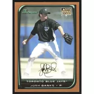 2008 Bowman Gold #220 Josh Banks