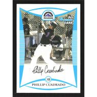 2008 Bowman Prospects #BP62 Phillip Cuadrado