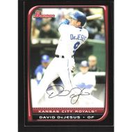 2008 Bowman #2 David DeJesus