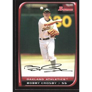 2008 Bowman #92 Bobby Crosby