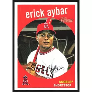 2008 Topps Heritage #679 Erick Aybar