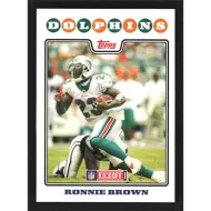 2008 Topps Kickoff #154 Ronnie Brown