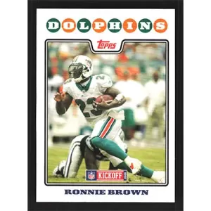 2008 Topps Kickoff #154 Ronnie Brown