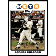 2008 Topps #305 Carlos Delgado