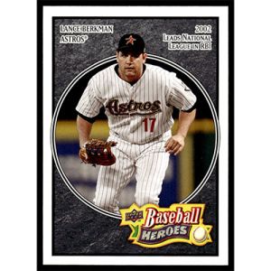 2008 Upper Deck Baseball Heroes Black #74 Lance Berkman