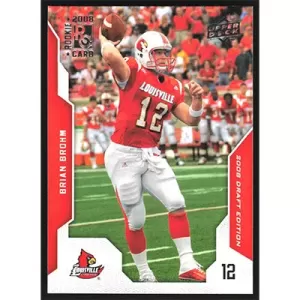 2008 Upper Deck Draft Edition #10 Brian Brohm