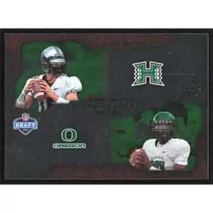 2008 Upper Deck Draft Edition #213 C. Brennan/D. Dixon Pigskin Pairings