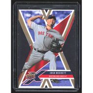 2008 Upper Deck X Die Cut Gold #15 Josh Beckett