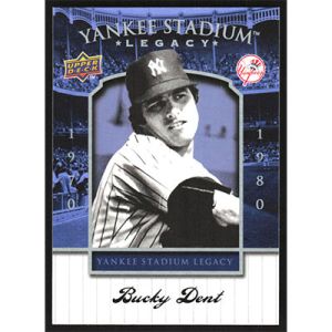 2008 Upper Deck Yankee Stadium Legacy Collection Box Set #55 Bucky Dent