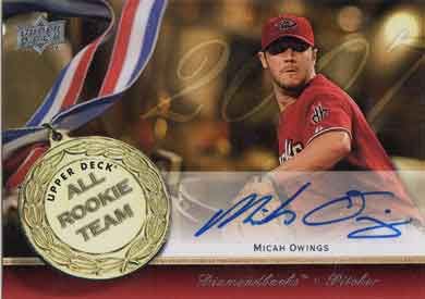 2008 Upper Deck All-Rookie Team Autographs #ART-MO Michah Owings Autographed 