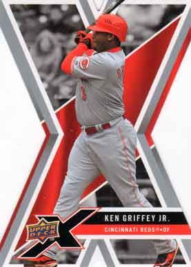 2008 Upper Deck X Die Cut #28 Ken Griffey Jr. 