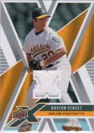 2008 Upper Deck X Memorabilia #UDXM-HS Huston Street Jersey 