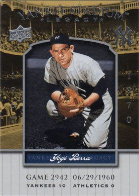  2008 Upper Deck Yankee Stadium Legacy Collection