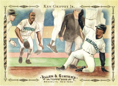 2009 Topps Allen & Ginter Highlight Sketches #AGHS22 Ken Griffey Jr. 