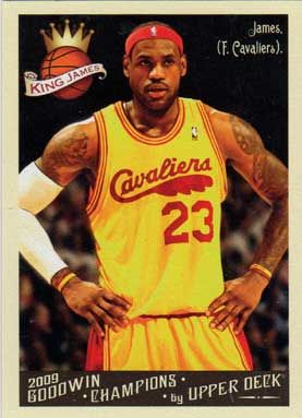 2009 Upper Deck Goodwin Champions #73 LeBron James Basketball Card