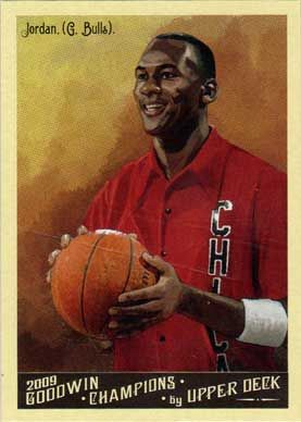 2009 Upper Deck Goodwin Champions Preview #GCP-8 Michael Jordan Basketball Card